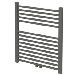 Haceka Designradiator Gobi Grijs Structuur 368 Watt 69x59 Cm