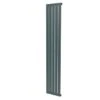 Haceka Designradiator Negev Petrol 715 Watt 184x34 Cm