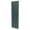 Haceka Designradiator Thalia Petrol 1585 Watt 184x54 Cm
