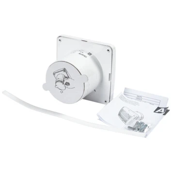 Sanivesk Stille Inbouwventilator Standaard Wit Ø 100 Mm - Afbeelding 3