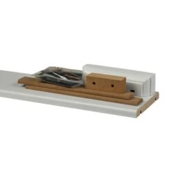 CanDo Radiator Staanders Wit Gegrond MDF 110x10 Cm