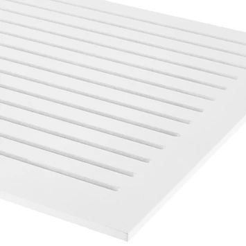 CanDo Radiatorpaneel Chester Wit MDF 60x50 Cm