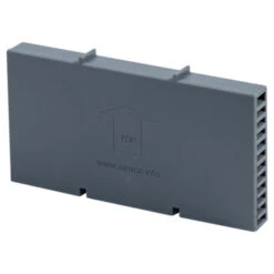 Sanivesk Spouwmuurrooster Grijs 5 Stuks