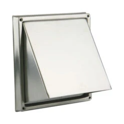 Renson Inbouw Overdrukrooster Met Kap RVS Ø 150 Mm