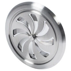 Sanivesk Afsluitbaar Schuifrooster RVS Ø 125 Mm