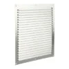 Renson Ventilatierooster Opbouw Aluminium Zilver 300x300 Mm