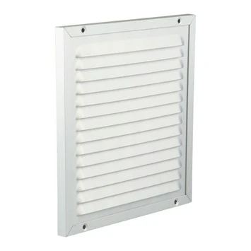 Renson Ventilatierooster Opbouw Kader Zilver 200 X 200 Mm