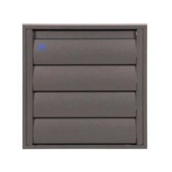 Renson Opbouw Overdrukrooster ALU Antraciet 173 X 173 Mm