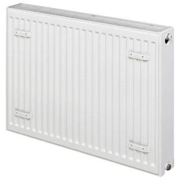 Sanivesk Paneelradiator Raya Plan Duo Wit T22 60x80cm - Afbeelding 3