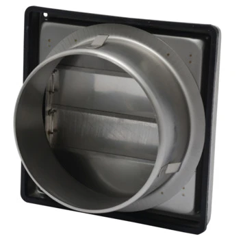 Sanivesk Overdrukrooster RVS Ø125 Mm - Afbeelding 2