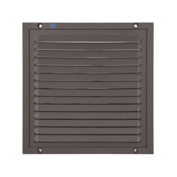 Renson Opbouw Schoepenrooster 150x150 Mm Antraciet