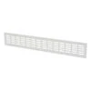 Sanivesk Ventilatiestrip Aluminium Wit 50x8 Cm