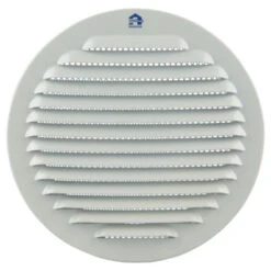 Renson Inbouw Schoepenrooster Rond Ø150 Mm Aluminium Wit