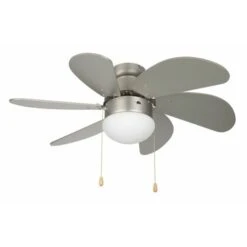 Handson Plafondventilator Verona 75 Cm Met 6 Bladen En Verlichting